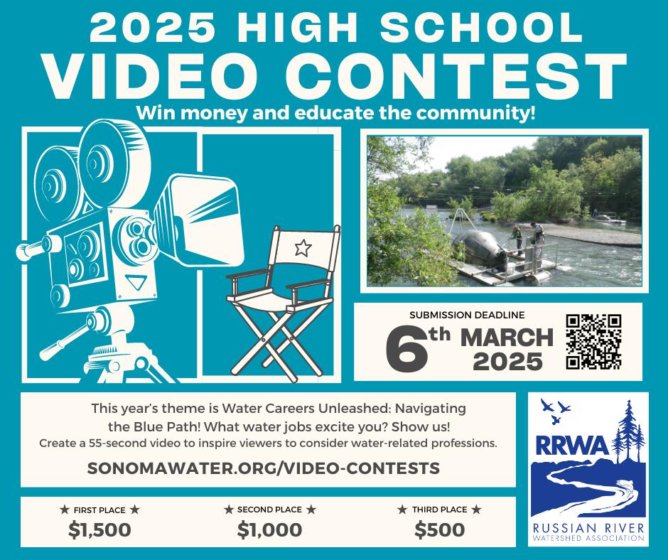 2025 video contest, win money and educate the community! This year's theme is Water Careers Unleashed: Navigating the Blue Path! What water jobs excite you? Show us! Create a 55-second video to inspire viewers to consider water-related professions. Submission deadline is March 6th 2025.